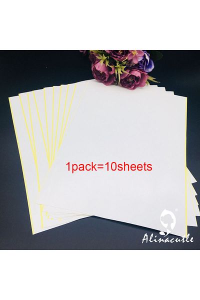 Choice Light Grey A4 X10 Sheets Double Sided Tape Adhesive Clear Strong Sticky Transparent Packing Paper Cr