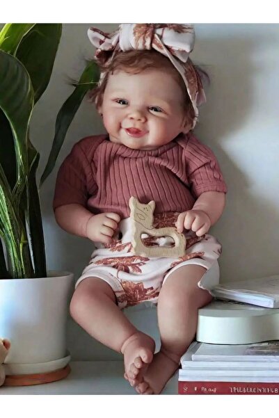 Choice1 Vivienne Doll 18 Inch Vivienne 3D Painted Skin bebe ruborn de silicona reborn dolls Soft Vinyl Touch