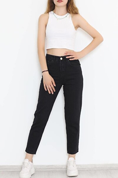 moda camiya Μαύρο Mom Jean Δείτε τον πίνακα μεγεθών