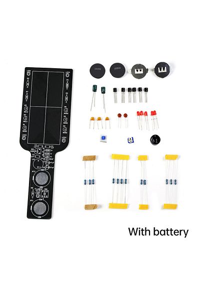 Choice With Battery Dc3-5v Handheld Simple Metal Detector Electronic Kit Diy Metal Detector Kit Diy Technol
