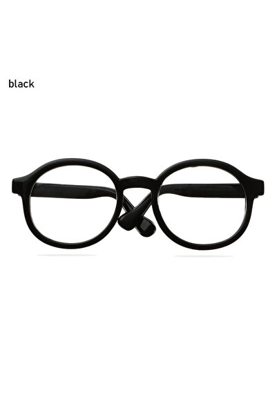 Choice نظارات دمية صغيرة سوداء قطعة واحدة لملحقات دمية بليث بإطار دائري وعدسا...