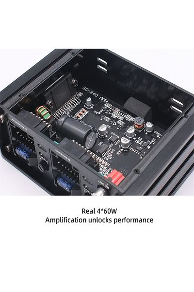 ZUIDID Class AB 4*60W Car Power Amplifier Non-Destructive Installation DSP Car Audio Speaker For Android...