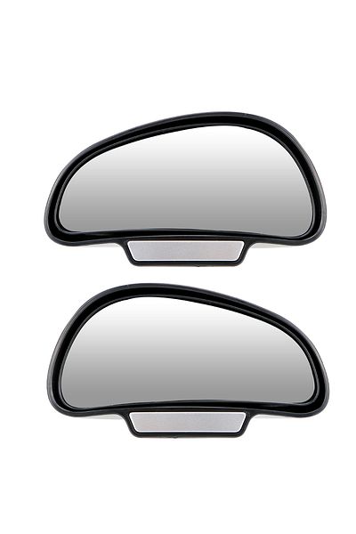 Choice black Convex Glass Car Auxiliary Mirrors Rear View Blind Spot Dead Angle Tools Snap Way for Parking