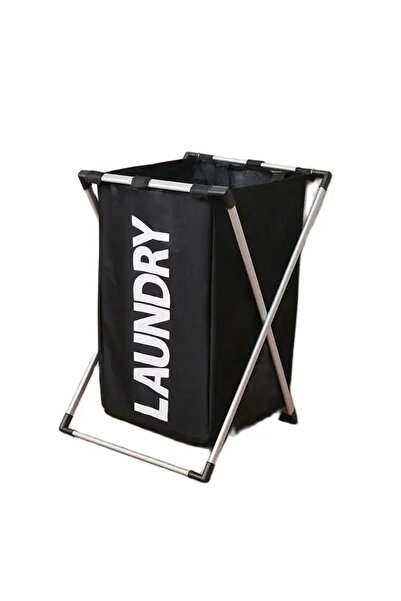 Choice سلة غسيل كبيرة سوداء قابلة للطي ومضادة للماء، سلة تنظيمية للملابس المت...