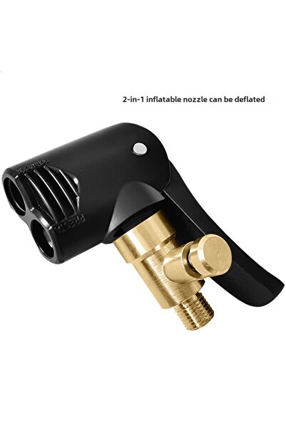 Choice 01 محول خرطوم فوهة مضخة الدراجة 2 في 1 مضخة قابلة للنفخ دراجة نارية وص...