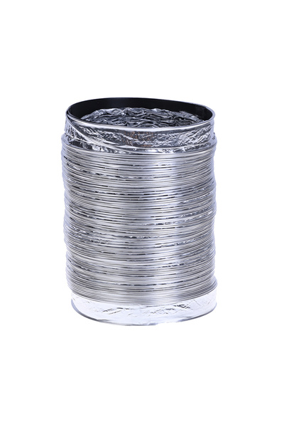 Choice 4 Inch 100mm Ventilator Pipe PVC Aluminum Tube Air Ventilation Hose Flexible Exhaust Duct 3/2M Sy...