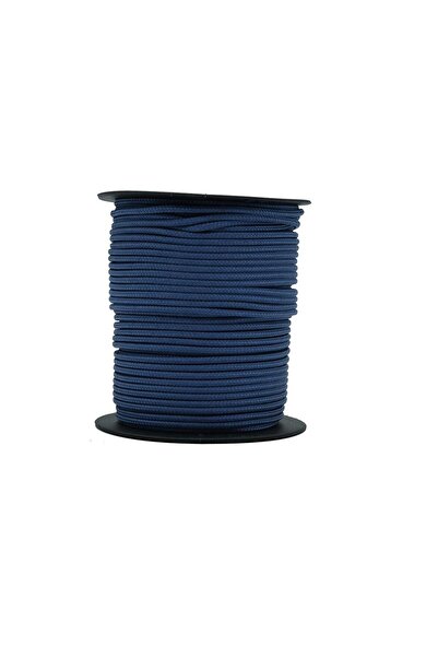 MG ROPES حبل باراكورد 2 مم لون نيلي رقم 50 بكرة واحدة 30 متر