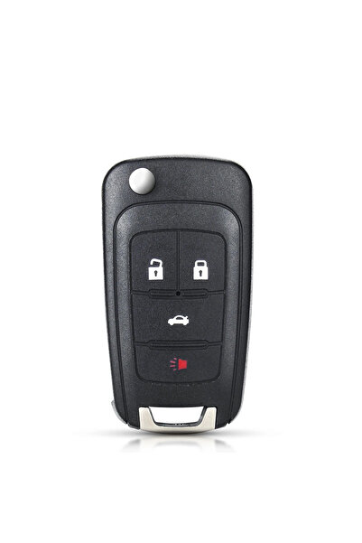 Choice 4 أزرار KEYYOU 10 قطع غطاء مفتاح ريموت قابل للطي لسيارة شيفروليه كروز إبيكا لوفا كامارو إمبالا 2