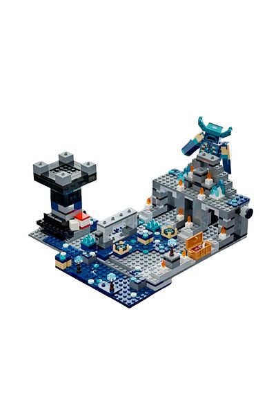 Choice No Original Box 852pcs Creative Deep Dark Battle Building Blocks Warden Model Decoration Puzzle Asse