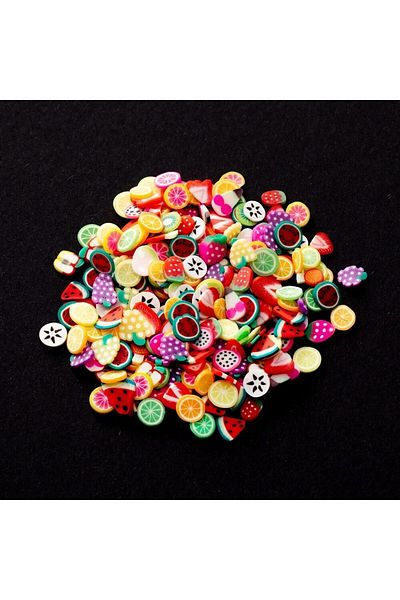 Choice E 10g(ABOUT 1000PCS) 1000pcs Polymer Clay Resin Fruit Slice For Epoxy Silicone Mold Diy Craft Jewelr
