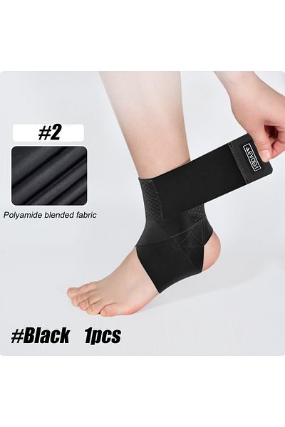 Choice L Black-type 2 1pcs Ultrathin High-elastic Ankle Wraps Ankle Brace Support For Men Women Kids, Adjus