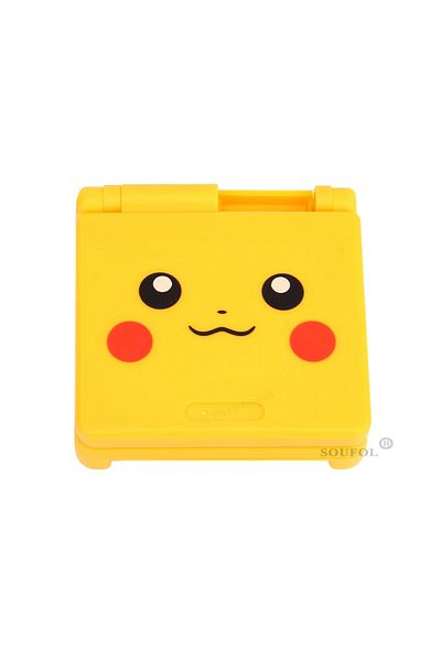 Choice غلاف بديل باللون الأصفر لجهاز Gameboy Advance Sp Classic Limited Edition لعدسات الشاشة