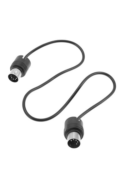 Choice 0.5m black 360 MIDI male to male cable 5 pin Electric Piano keyboard effector Sound card transmissi