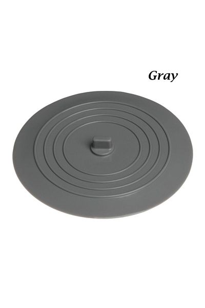 Choice Gray 15cm Large Silicone Drain Cover Kitchen Sink Bathtub Hair Stopper Bathroom Leakage-proof Plug