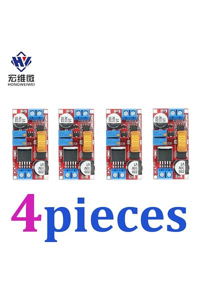 Choice Hw-083b 4pcs 4 Pcs 5a Dc-dc Adjustable Buck Converter Xl4015 4 - 38v To 1.25 - 36v Step Down Power S