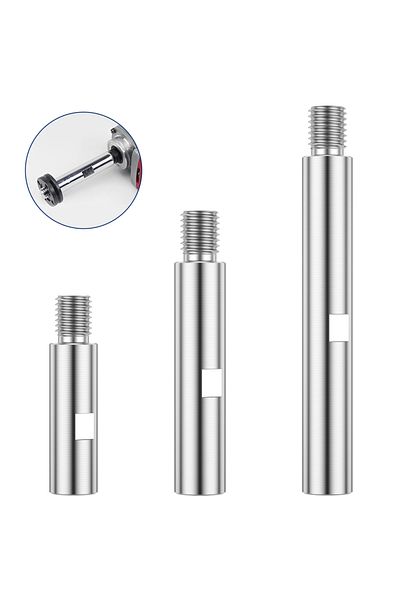 Toorise 3Pcs M14 Angle Grinder Extension Rod 75/100/140mm Thread Adapter Rod Polishing Pad Grinding Conne...