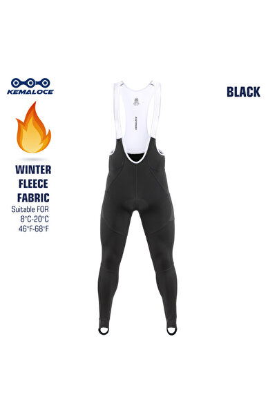 Choice 3XL(EUR 2XL) LWINB-BLACK KEMALOCE بنطال رجالي لركوب الدراجات سريع الجفاف شتوي أزرق/أسود/رمادي جل مبطن Fle