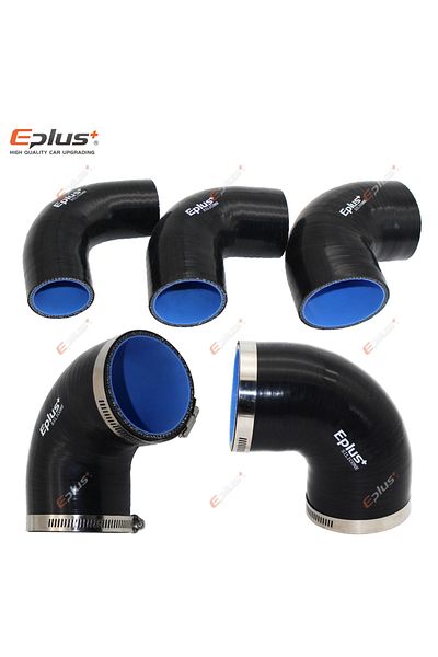 Choice 63mm Eplus Universal Silicone Tubing Hose 90 Degrees Connector Car Intercooler Turbo Intake Pipe Cou