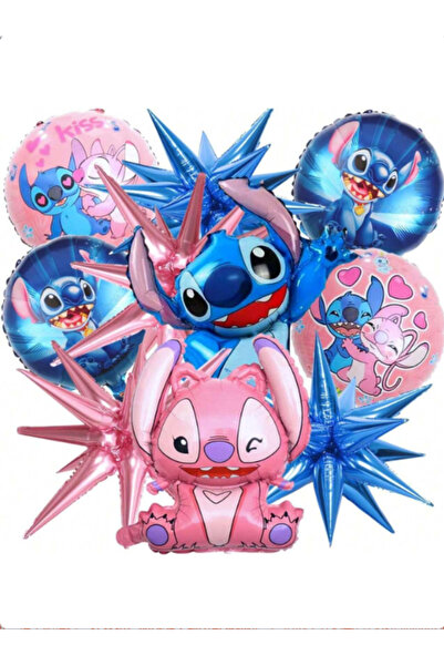 Choice بالونات أخرى من رقائق الألومنيوم بمقاس واحد، 10 قطع، بتصميم كرتوني ليل...