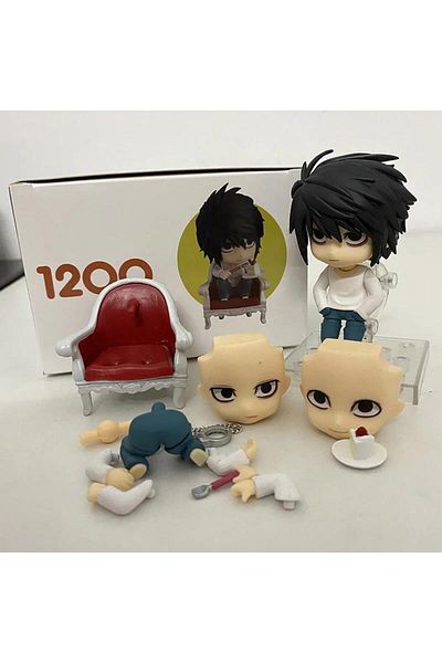 Choice With Box 1200 Death Note Figures 1200 Lawliet 1160 Yagami Light Action Figure Collection Toy Model D
