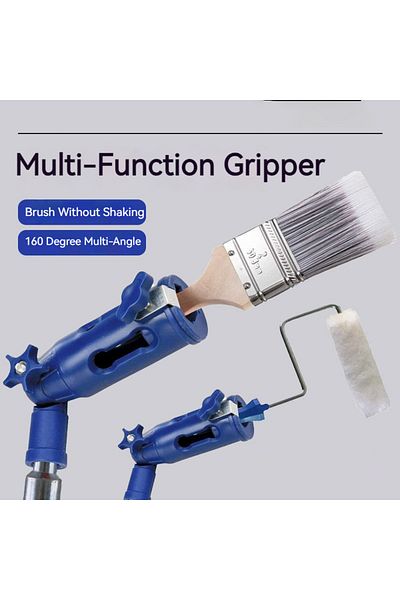 Choice Universal Clamp 1pc Diy Multi-angle Paint Brush Extender - Paint Edger Tool For Walls, High Ceilings