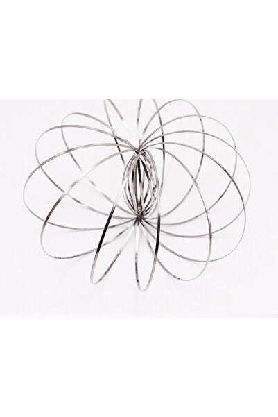 Choice قطعة واحدة من سوار سحري فضي لتخفيف الضغط بحلقة تدفق مضادة للتوتر زنبرك...