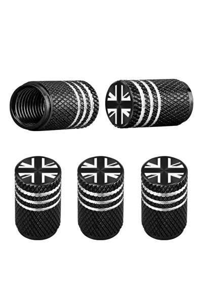 Choice Black 4pcs 4Pcs New Metal Tire Valve Cap Car Tyre Air Stems Cover For ...