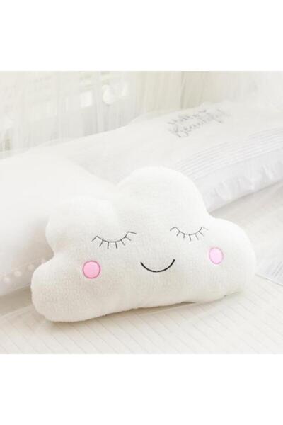 Choice white cloud New Stuffed Cloud Moon Star Raindrop Plush Pillow Soft Cus...
