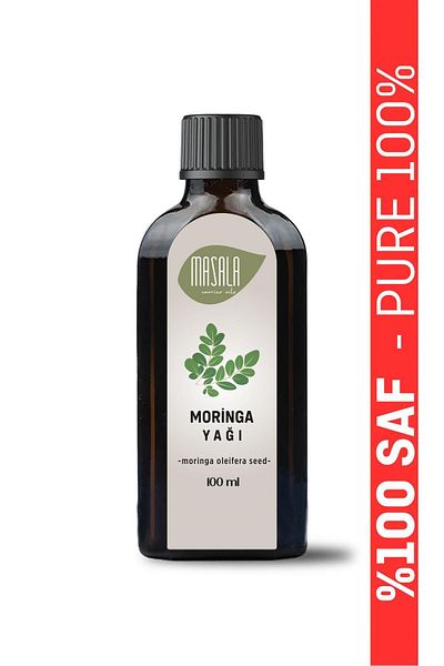 Masala Moringa Oil 100 Ml. (Moringa Seed Oil) Cold Press