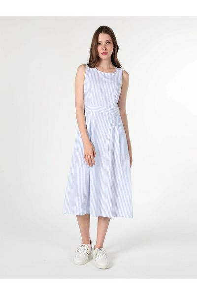 Colin's Rochie albastră pentru femei Slim Fit Cl 1058859