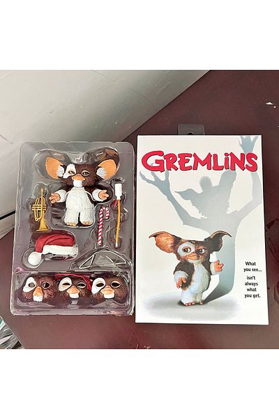 Choice With Box Neca Gremlins Figure Movie Edition Gremlins Retro Rubber Horror Doll Toy Doll Christmas Ver