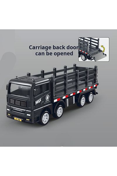 Choice C Simulation Transporter Container Truck Freight Vehicle Children Kids Pull Back Car Model Educatio.