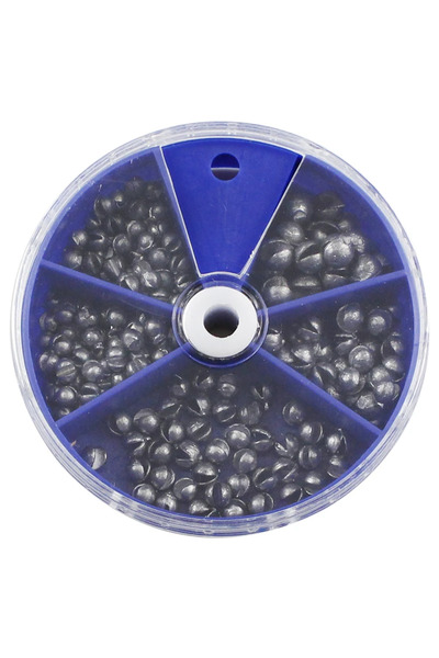 Choice مجموعة واحدة من 205 ثقالات صيد الرصاص 205 قطعة قلادة رصاص مفتوحة مع صن...