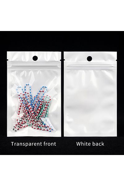 Choice 6x8cm 100pcs 100pcs White Dustproof Sealing Sachet Bag,phone Case Accessories Jewelry Packing,1 Side