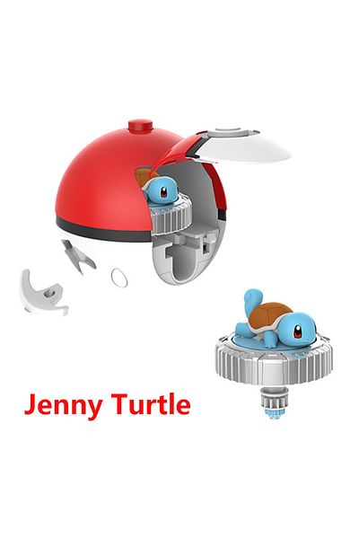 Choice Squirtle No Box Genuine Pokemon Toys Ball Battle Gyro Pikachu Charmander Squirtle Mew Action Figure
