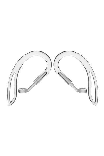 karbeen 1 Pc Transparent Silicone Ear Hooks For Airpods Anti-slip Transparent Ear Hook Adjustable Sports Out