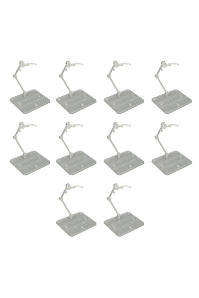 Choice 10 Sets Action Figure Stand Transparent Acrylic Anime Figure Display Stand Support Holder Base