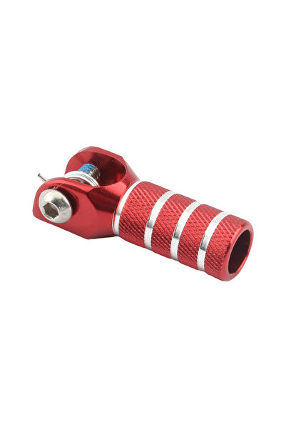 PowerMotor Red Motorcycle Gear Shift Lever Tip Aluminum Universal for KTM Honda Kawasaki Yamaha 125 250 Motocro