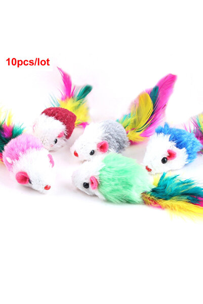 Choice نمط A شريط مخالب بلون عشوائي من فراء الأرانب فأر صناعي ألعاب قطط أليفة...