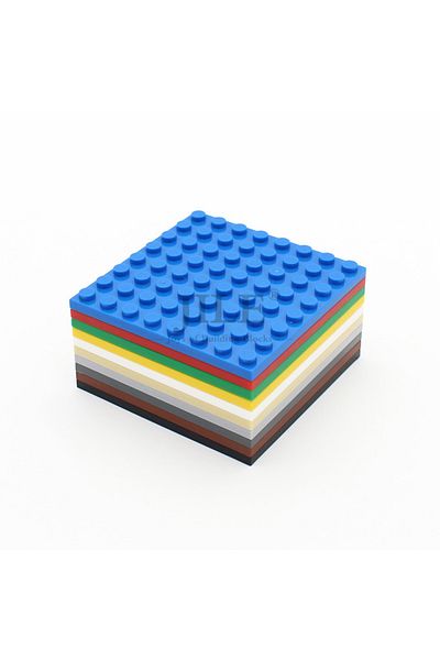 Choice 10pcs Compatible 41539 Plate 8x8 Base Board Building Blocks Thin Figures Bricks DIY Educational T...