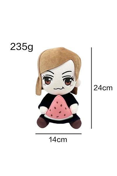 Choice A 24cm Jujutsu Kaisen Plush Toys Anime Figure Kugisaki Nobara Watermelon Sitting Taito Soft Stuffed.