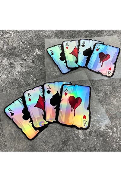 Choice ملصقات دراجات نارية عاكسة بالليزر CH-LPK-2PCS-G مقاس 15 × 10 سم مقاومة...