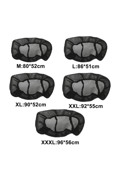 Choice XXXL Topteng Heat-Resistant Net Seat Mesh Cover Universal For Motorcyc...