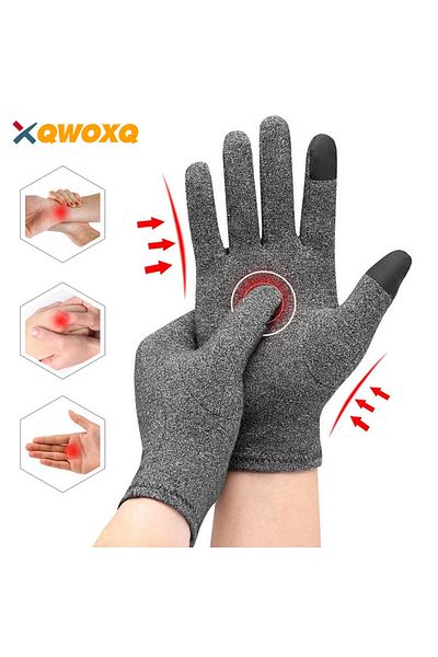 XQWOXQ M Full Fingered Arthritis Compression Gloves For Arthritis,raynauds Disease & Carpal Tunnel,flexibl.