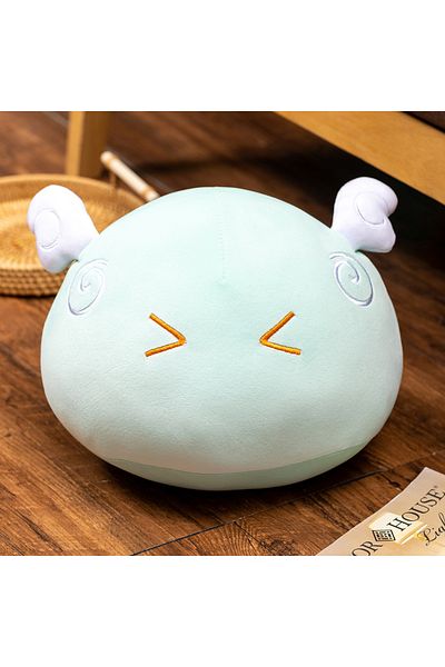 Choice 40cm wind New Style Genshin Impact Game Plush Toys Kawaii Anime Slime Throw Pillow Keli Dango Toys B