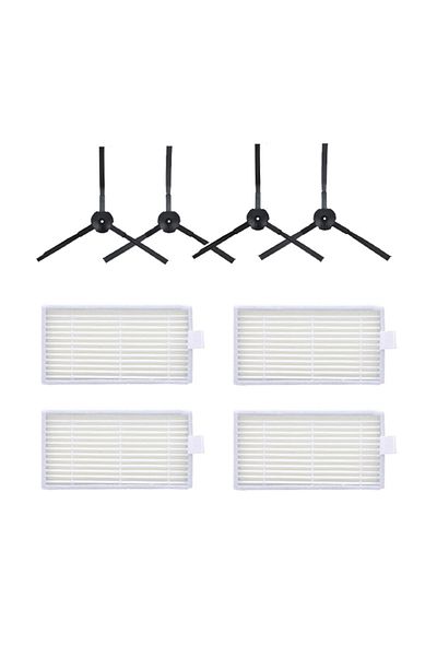 Choice 8pcs Primary Hepa Filter Side Brush Replacement For Ilife V3 V3s V5 V5s Pro X5 V55 V50 Robotic Vacuu