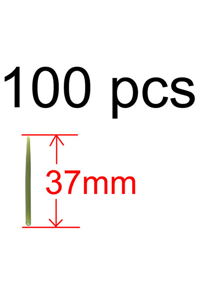 Choice 37 مم 100 قطعة من ملحقات صيد سمك الشبوط أكمام مضادة للتشابك محاذاة الخ...