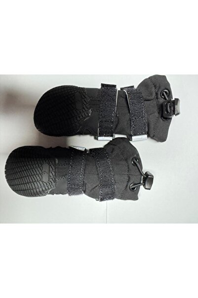 BUDDY&CO Buddy Co Monostone Profesyonel Köpek Su Geirmez Yağmur Botu Siyah No 7 7 Cm