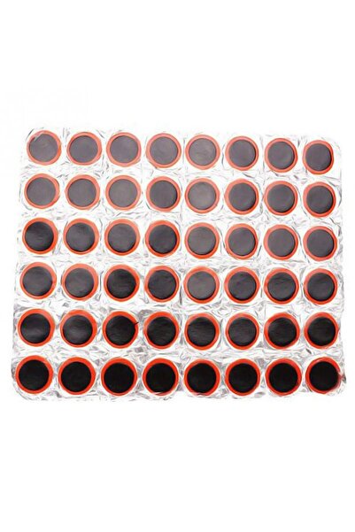 Choice 48 قطعة من رقع إصلاح إطارات الدراجات الهوائية الدائرية، سهلة الحمل وال...