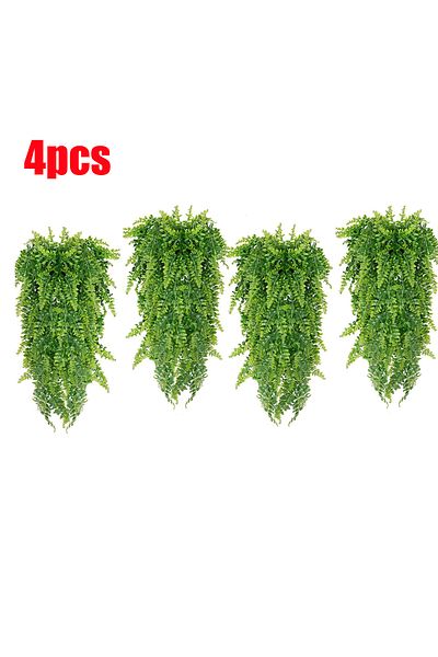 Choice 78cm 4pcs 4pcs Persian Fern Leaves Artificial Plant Vine Home Garden Room Decor Hanging Fake Ivy Vin